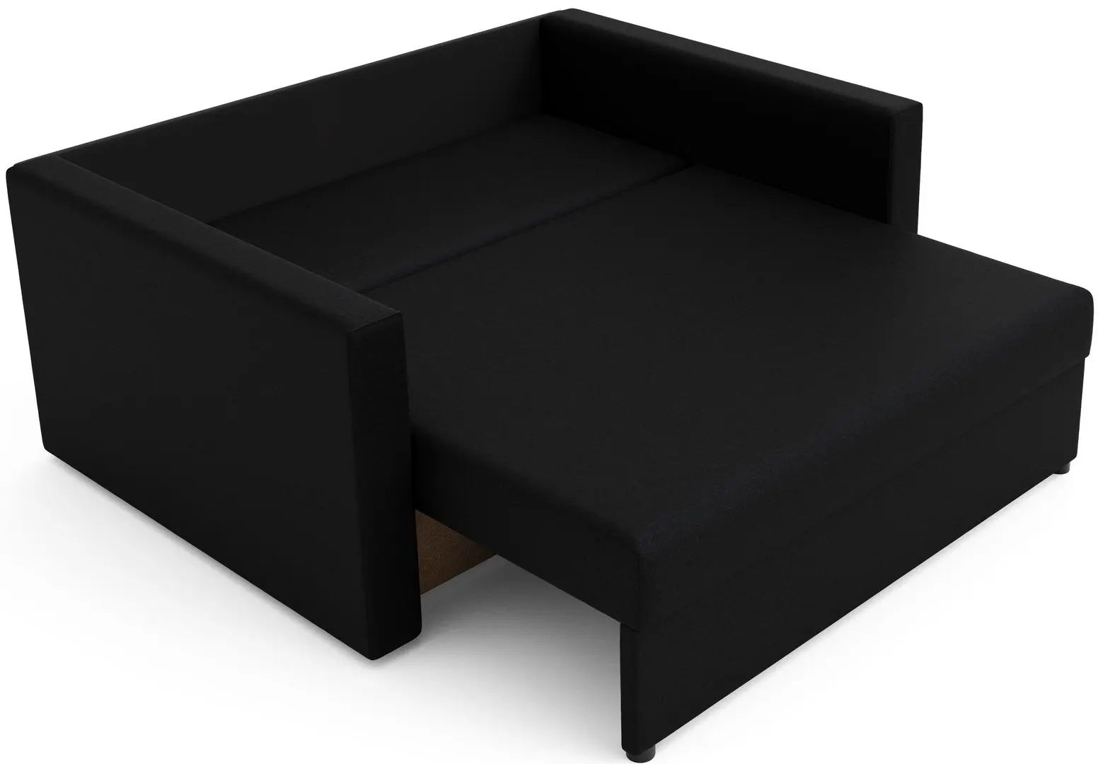 Canapea Space Meble Amerykanka Heven 120 Bridge/Sawana14 (Black) - 4