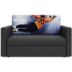 Canapea Space Meble Amerykanka Heven 120 Goal/Sawana 05 (Gray Dark) Thumb