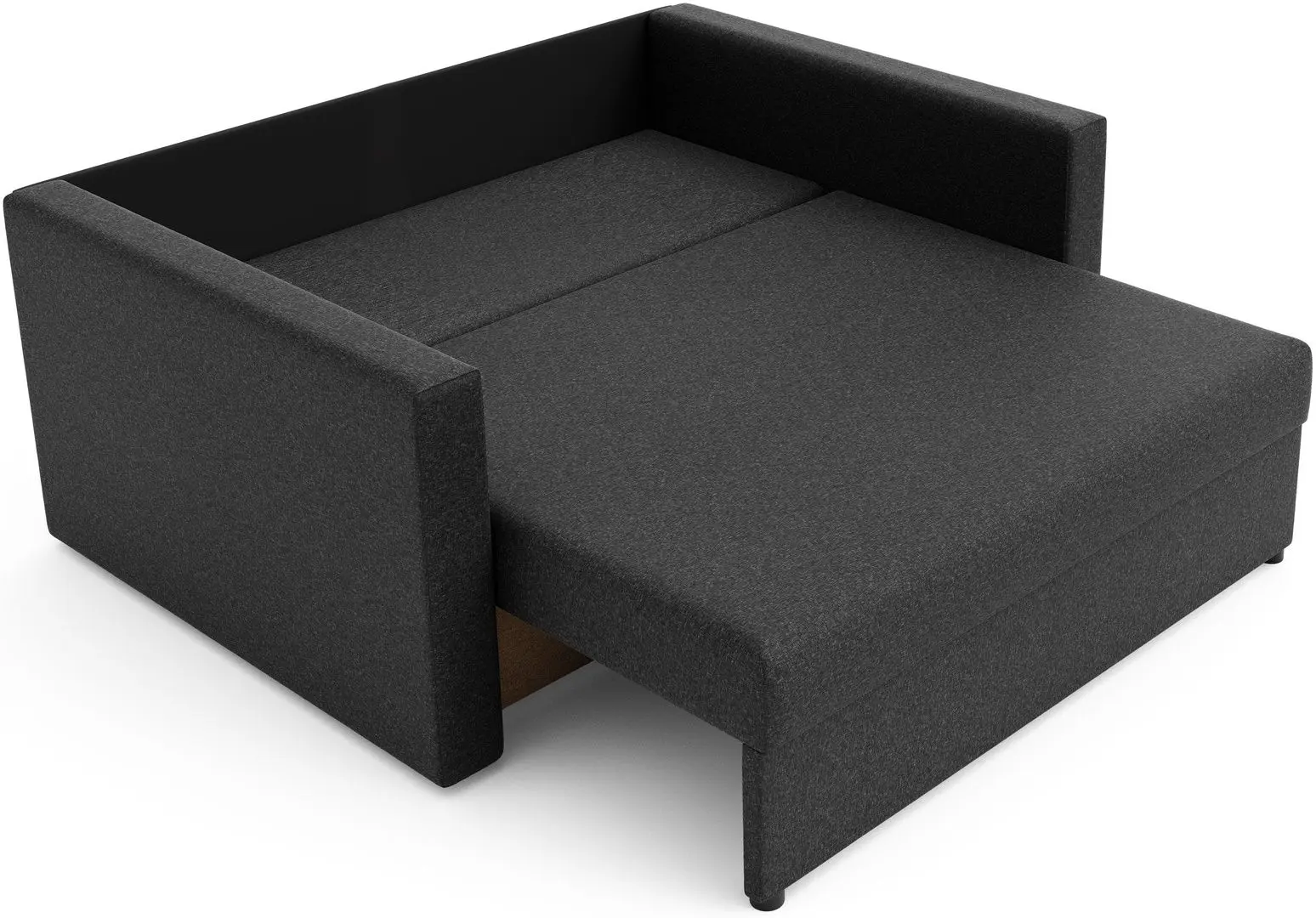 Canapea Space Meble Amerykanka Heven 120 Goal/Sawana 05 (Gray Dark) - 4