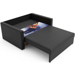 Canapea Space Meble Amerykanka Heven 120 Goal/Sawana 05 (Gray Dark) Thumb