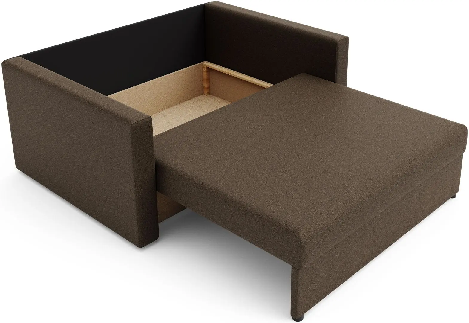 Canapea Space Meble Amerykanka Heven 120 Horse/Sawana 25 (Brown) - 3