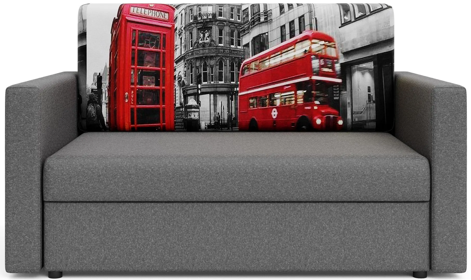 Canapea Space Meble Amerykanka Heven 120 London/Sawana21 (Gray) - 6