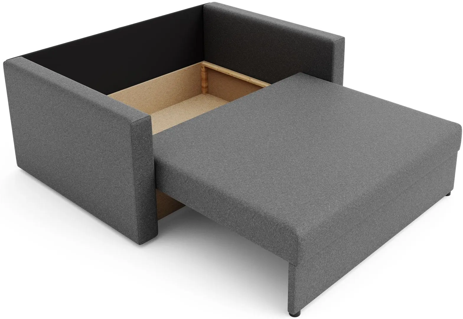 Canapea Space Meble Amerykanka Heven 120 London/Sawana21 (Gray) - 5