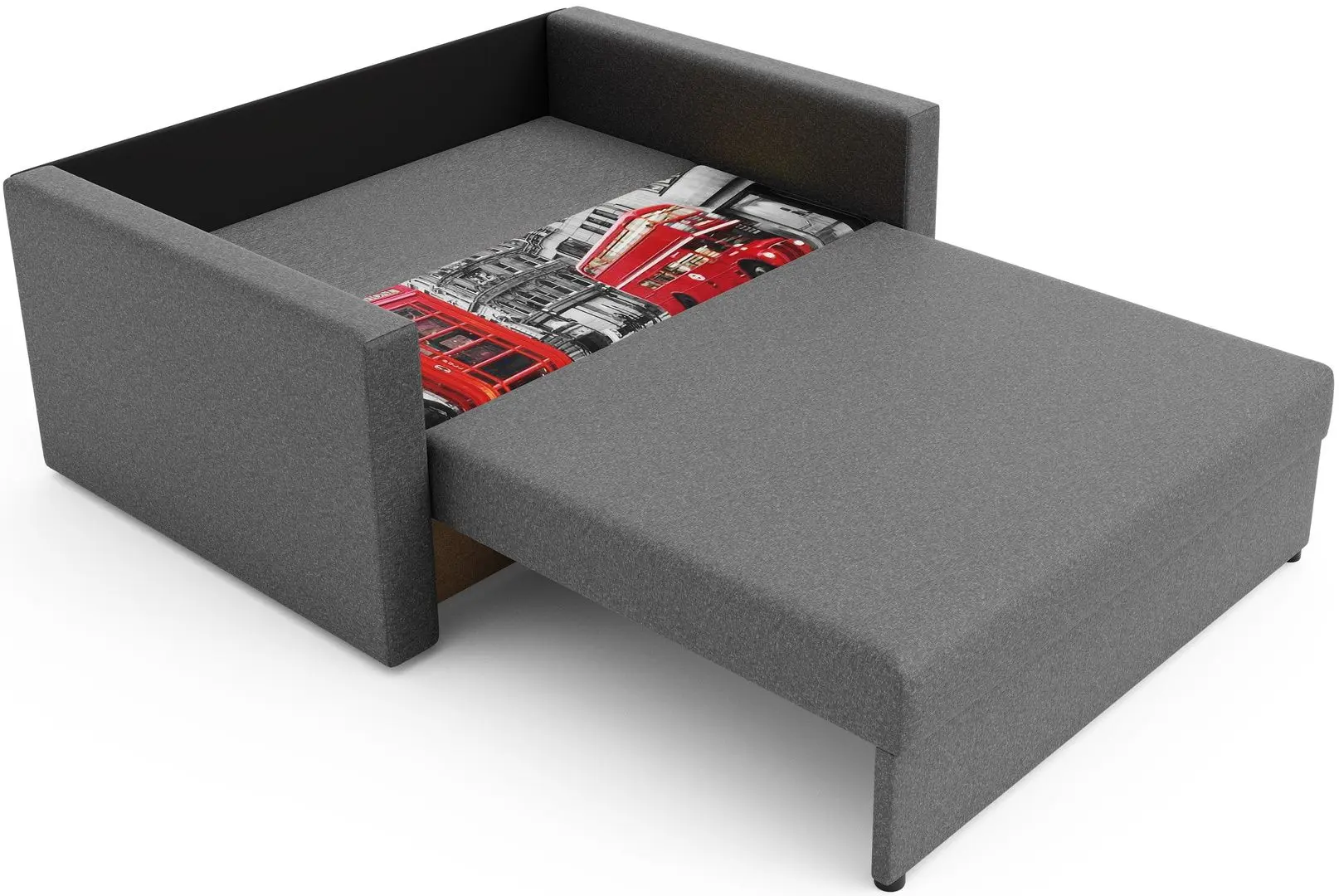 Canapea Space Meble Amerykanka Heven 120 London/Sawana21 (Gray) - 3