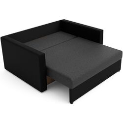 Canapea Space Meble Amerykanka Heven 120 Sawana 05/Sawana 14 (Gray Dark/Black) Thumb