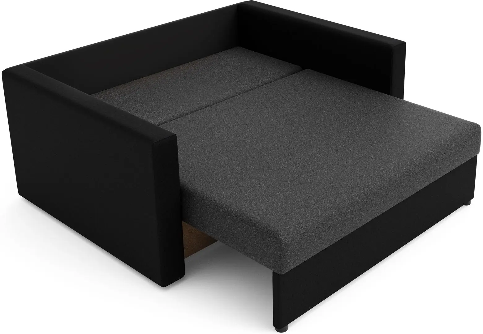 Canapea Space Meble Amerykanka Heven 120 Sawana 05/Sawana 14 (Gray Dark/Black) - 5