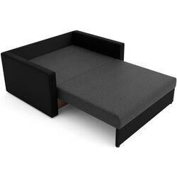 Canapea Space Meble Amerykanka Heven 120 Sawana 05/Sawana 14 (Gray Dark/Black) Thumb