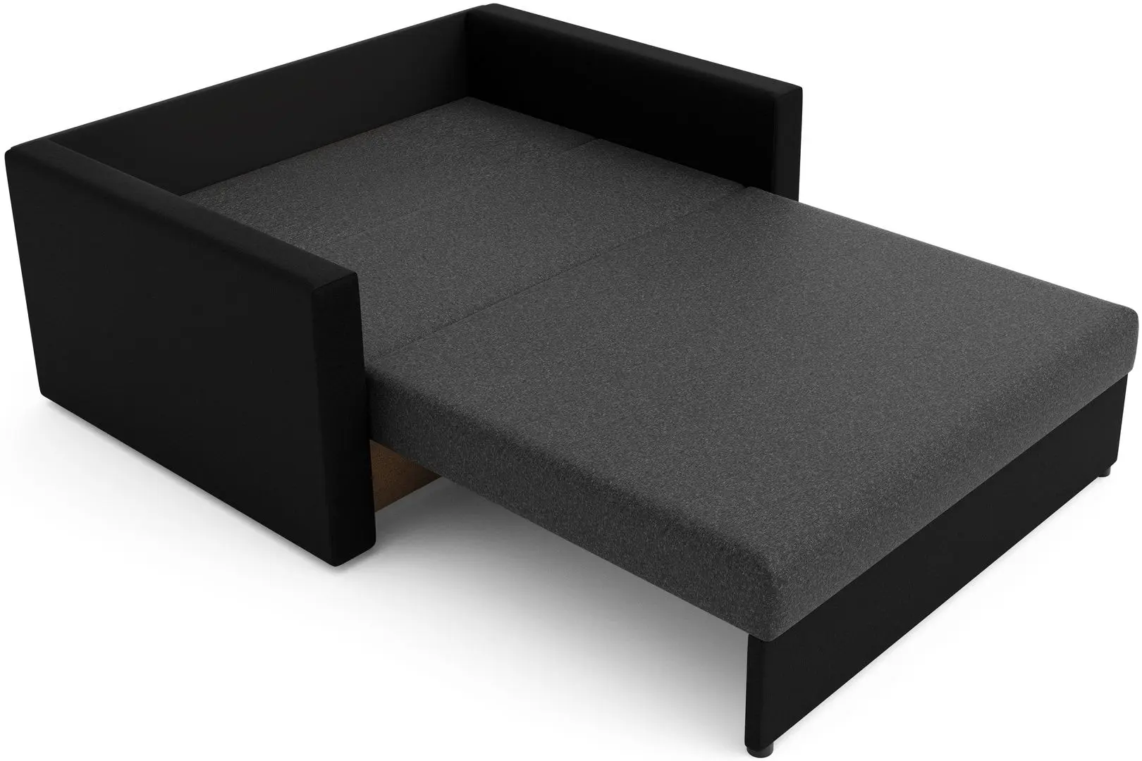 Canapea Space Meble Amerykanka Heven 120 Sawana 05/Sawana 14 (Gray Dark/Black) - 4