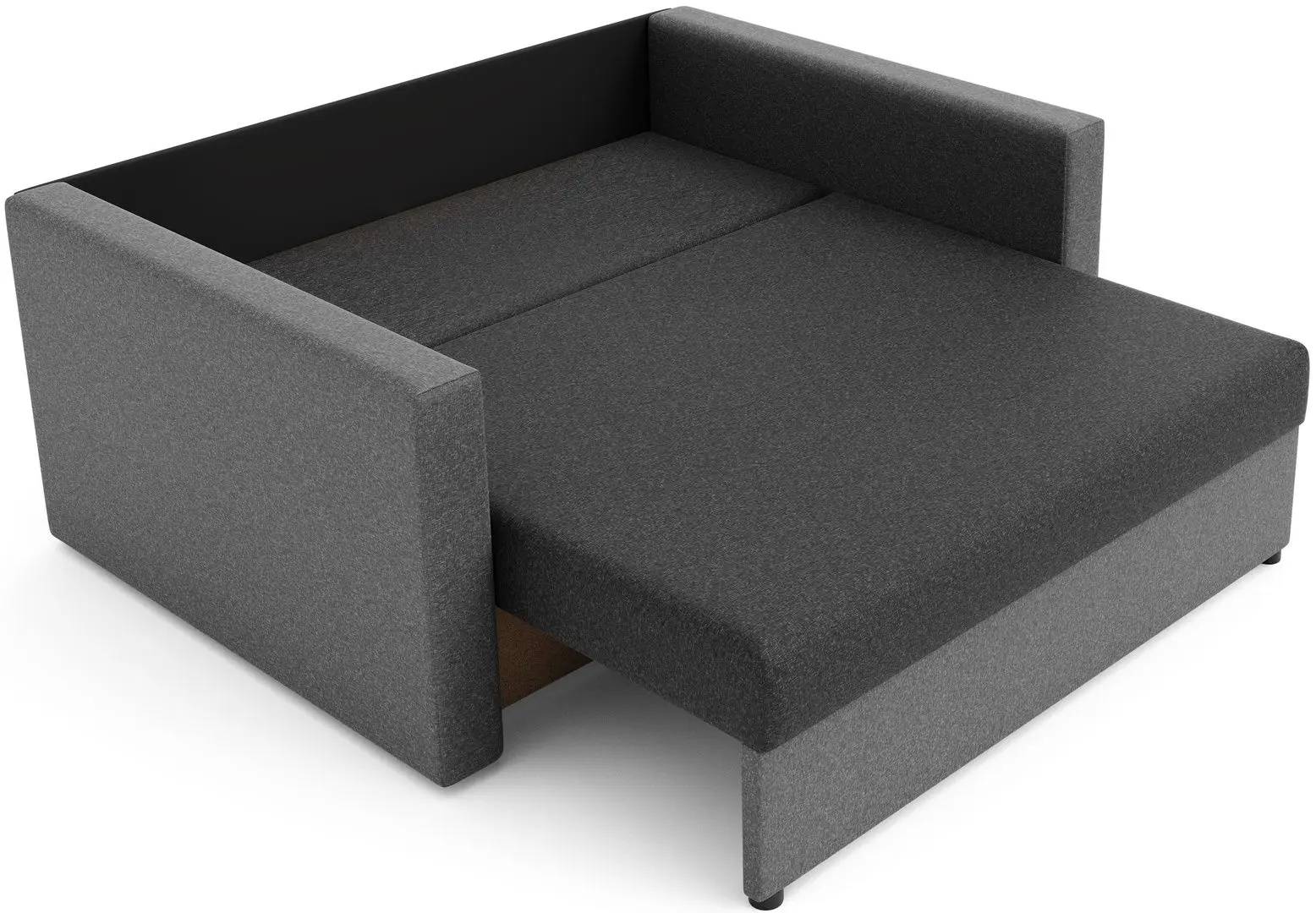 Canapea Space Meble Amerykanka Heven 120 Sawana 05/Sawana 21 (Gray Dark/Gray) - 4