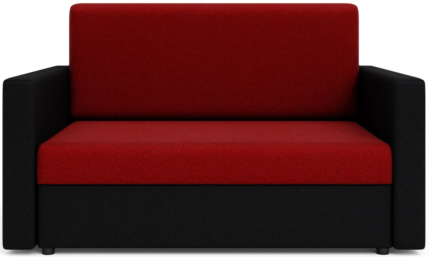 Canapea Space Meble Amerykanka Heven 120 Sawana 13/Sawana 14 (Red/Black) - 6