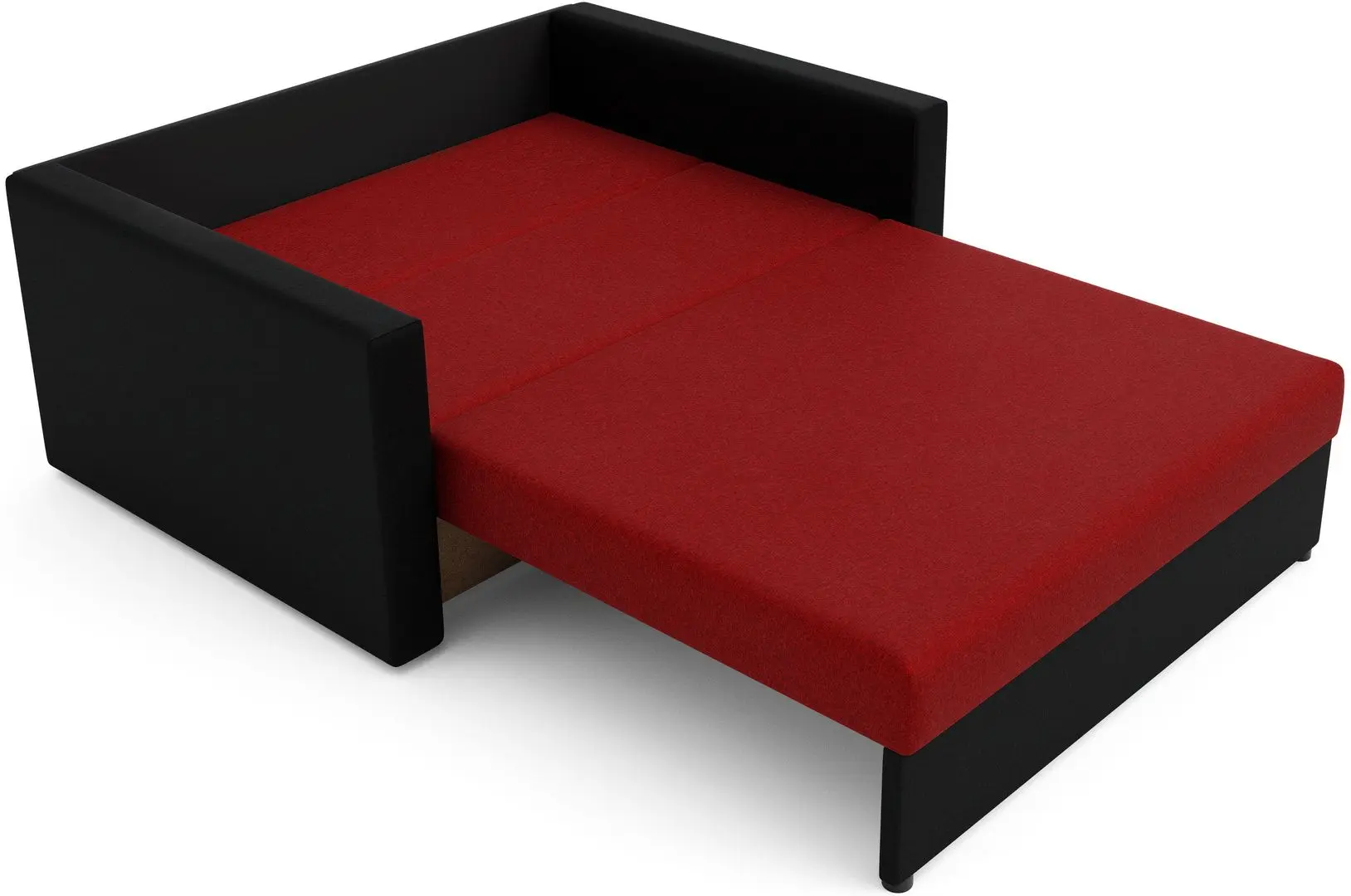 Canapea Space Meble Amerykanka Heven 120 Sawana 13/Sawana 14 (Red/Black) - 5