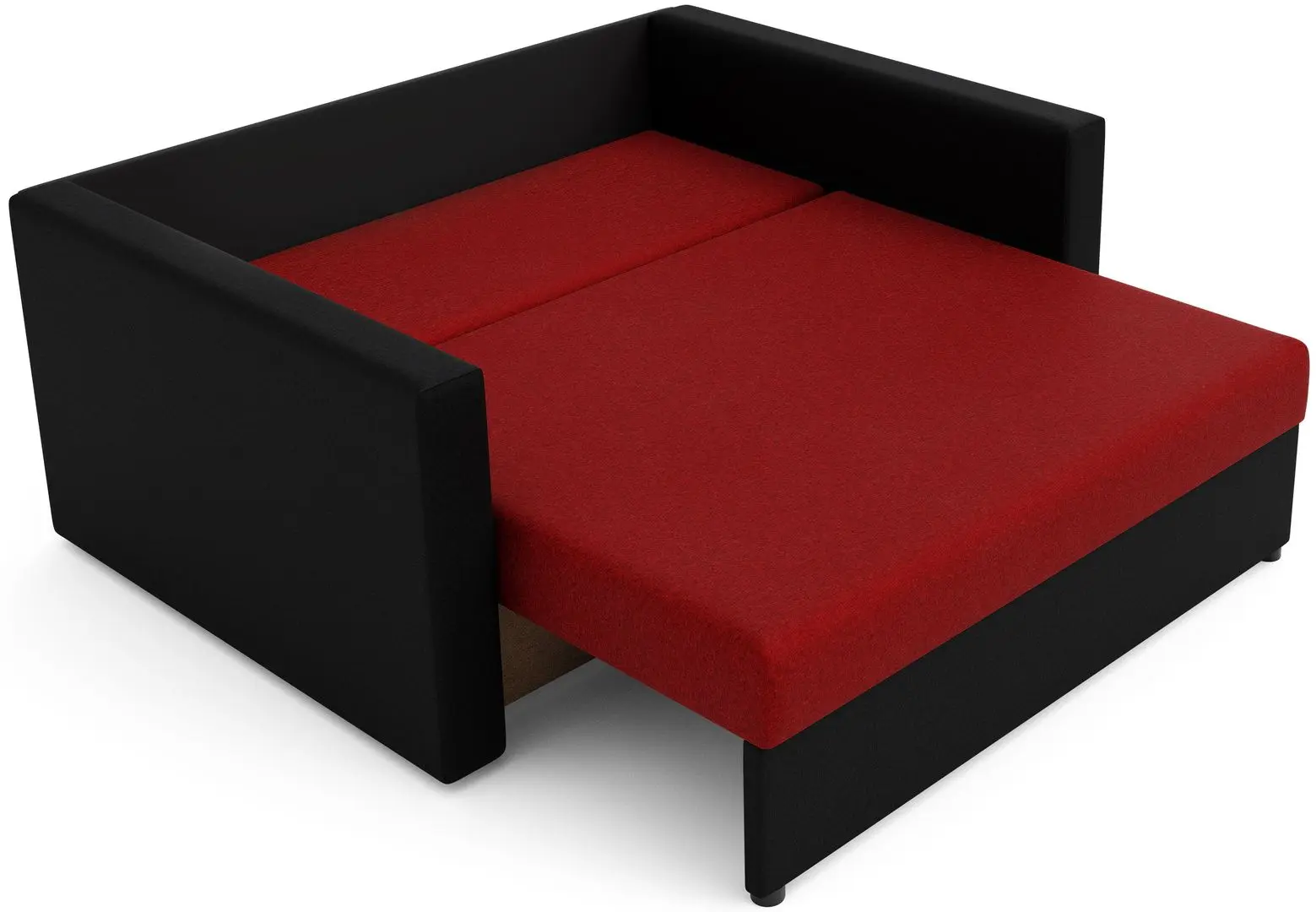 Canapea Space Meble Amerykanka Heven 120 Sawana 13/Sawana 14 (Red/Black) - 4