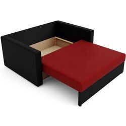 Canapea Space Meble Amerykanka Heven 120 Sawana 13/Sawana 14 (Red/Black) Thumb