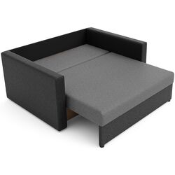 Диван Space Meble Amerykanka Heven 120 Sawana 21/Sawana 05 (Gray/Gray Dark) Thumb