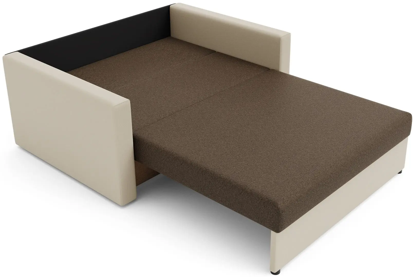 Canapea Space Meble Amerykanka Heven 120 Sawana 25/Sawana 01 (Brown/Ecru) - 4