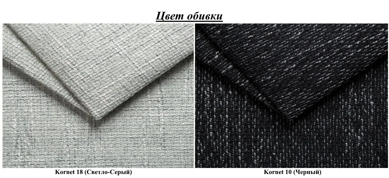Canapea Space Meble Amerykanka Twice 120 Kornet 18/Kornet 10 (Gray Light/Black) - 2