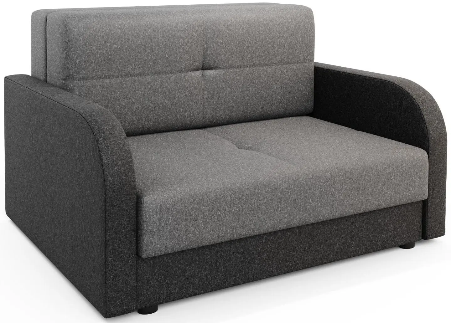 Canapea Space Meble Amerykanka Twice 120 Sawana 21/Sawana 05 (Gray/Gray Dark)