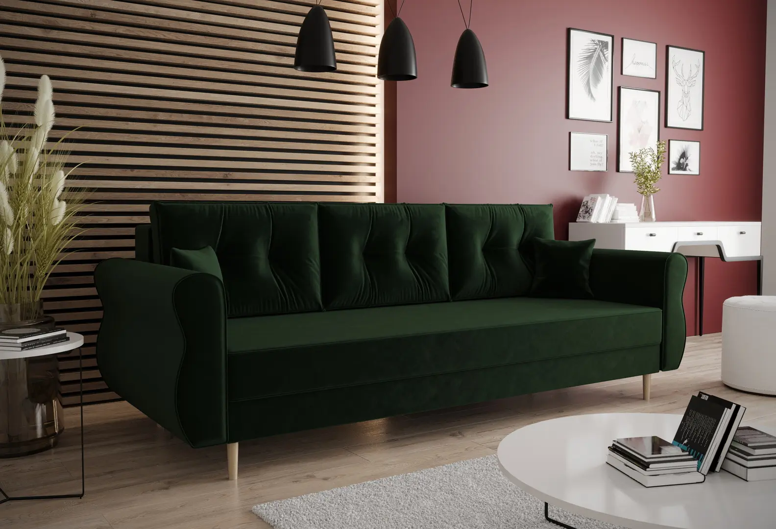 Диван Space Meble Apollo Itaka 10 (Green Dark)