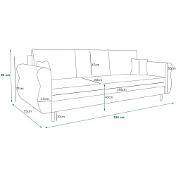 Диван Space Meble Apollo Itaka 41 (Brown) Thumb