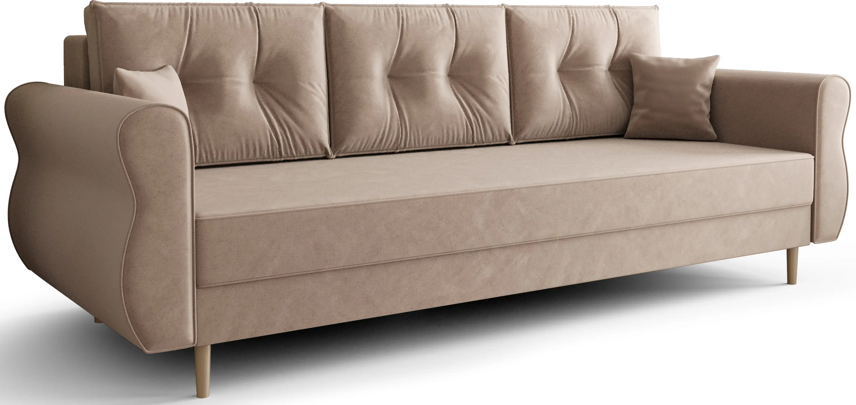 Canapea Space Meble Apollo Itaka 48 (Beige Dark)