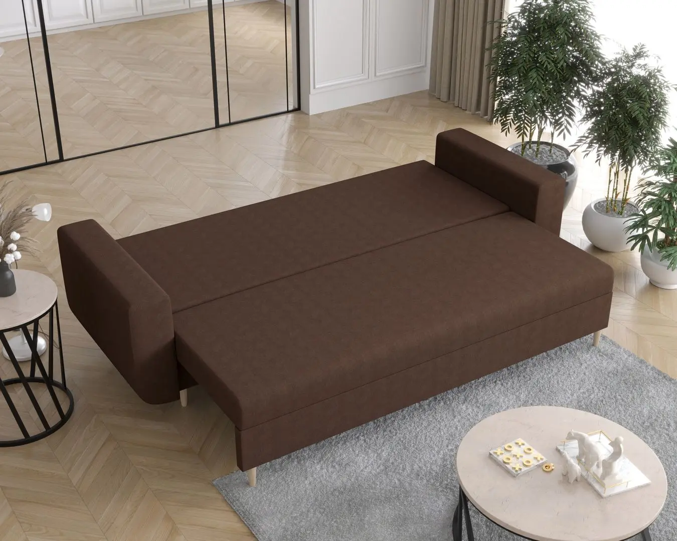 Диван Space Meble Delfin Cosmic 800 (Brown)