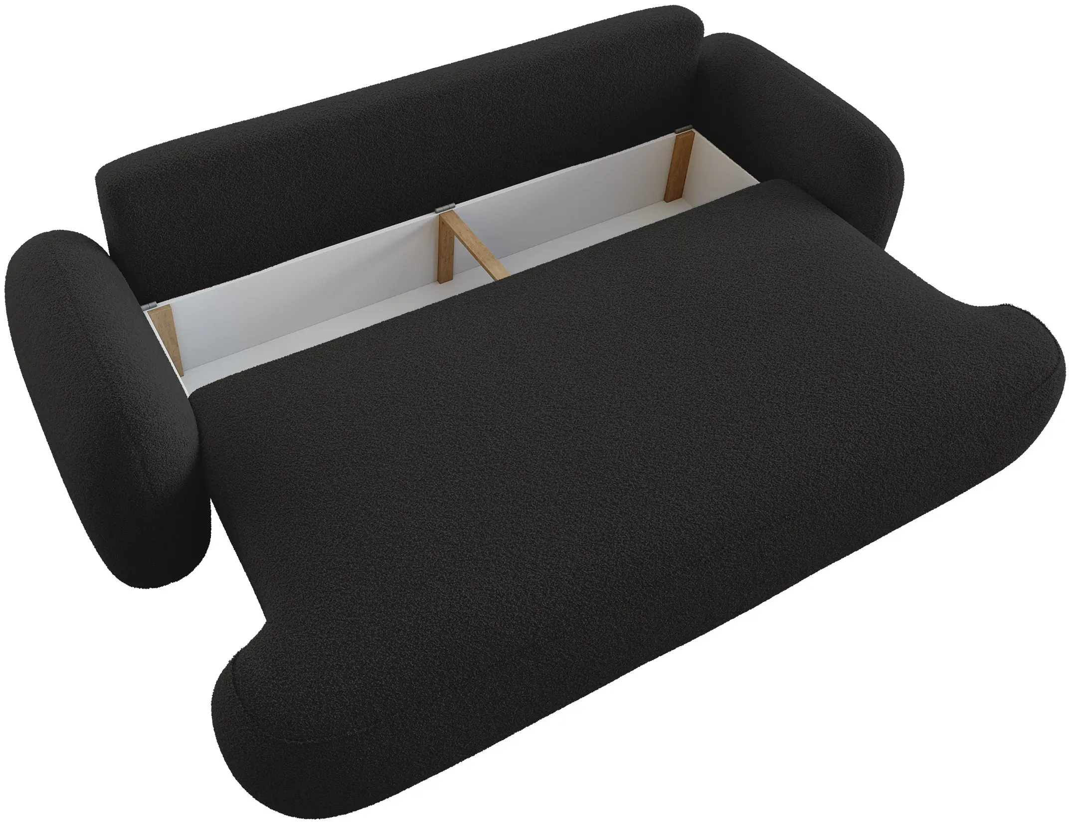 Диван Space Meble Molly Terra Frotte 14 (Black) - 4