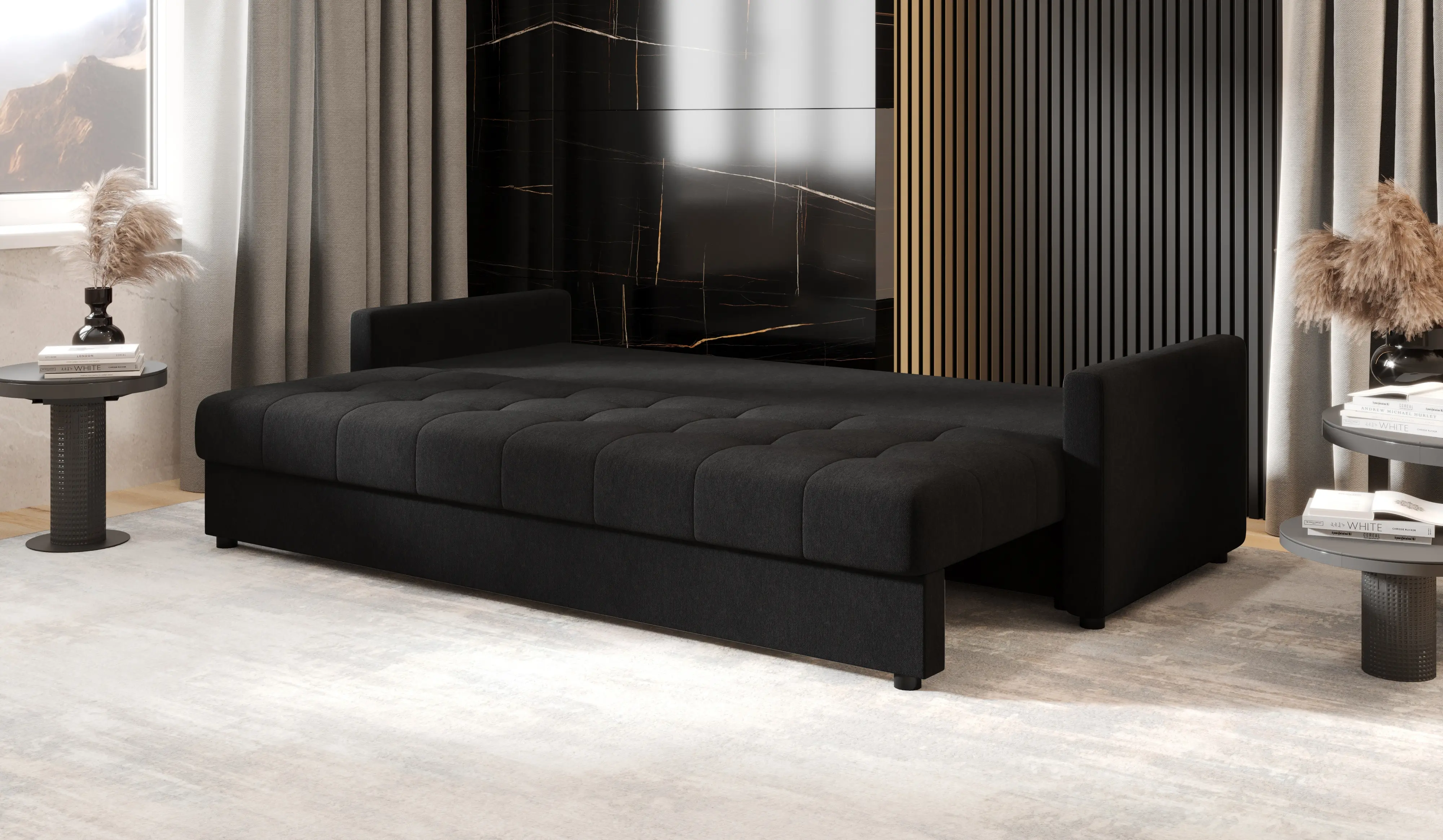 Canapea Space Meble Mos Cosmic 100 (Black)