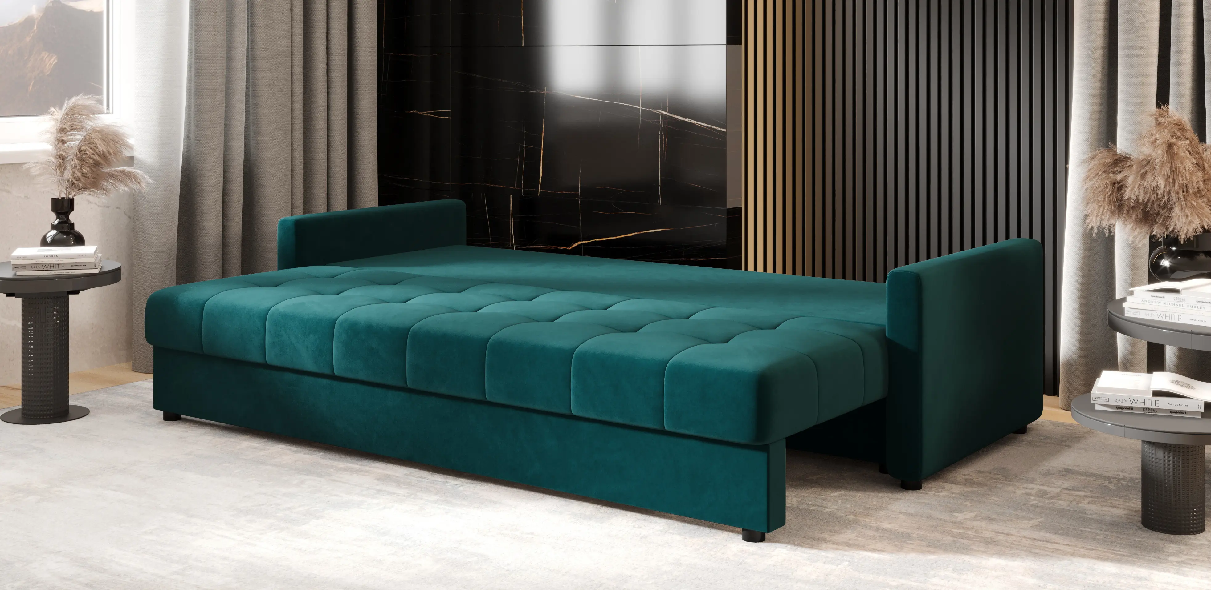 Canapea Space Meble Mos Itaka 39 (Turquoise Dark)