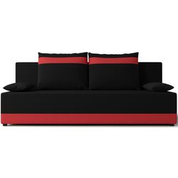 Canapea Space Meble Toledo Rainbow 15/Rainbow 22 (Black/Red) Thumb