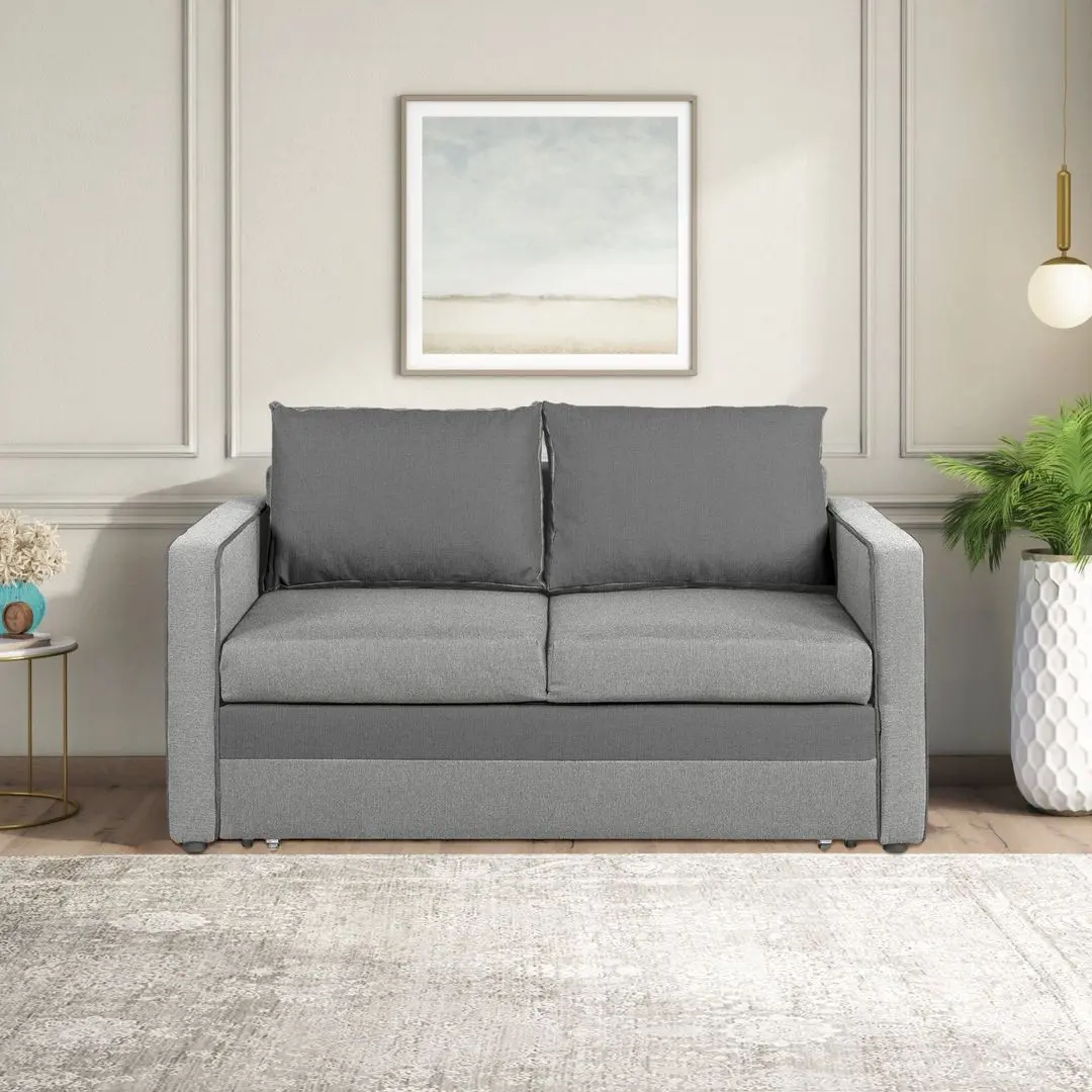 Диван раскладной Tempo Kondela Dada (Light Gray/Gray)