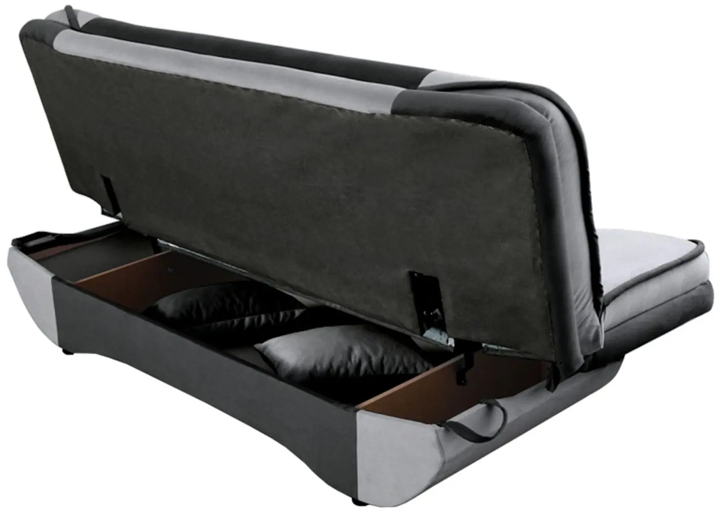 Диван раскладной Tempo Kondela Guru (Light Gray/Dark Gray) - 5