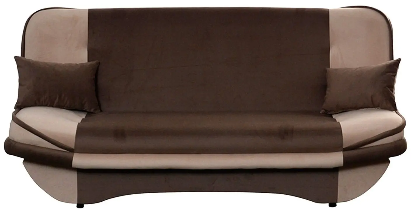 Canapea extensibila Tempo Kondela Guru (Taupe/Brown)