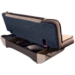 Canapea extensibila Tempo Kondela Guru (Taupe/Brown) Thumb