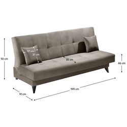 Диван раскладной Tempo Kondela Urgo (Taupe/Beige-Gray) Thumb