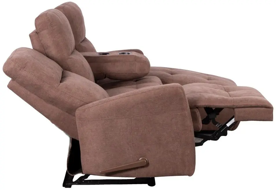 Canapea-recliner de colt Tempo Kondela Trojan Roh Right (Brown)