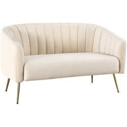 Canapea Tempo Kondela Bagy (Beige/Golden) Thumb