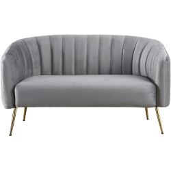 Canapea Tempo Kondela Bagy (Gray/Golden) Thumb