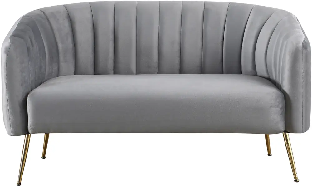 Canapea Tempo Kondela Bagy (Gray/Golden) - 2