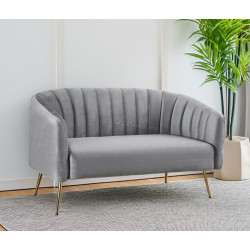 Canapea Tempo Kondela Bagy (Gray/Golden)