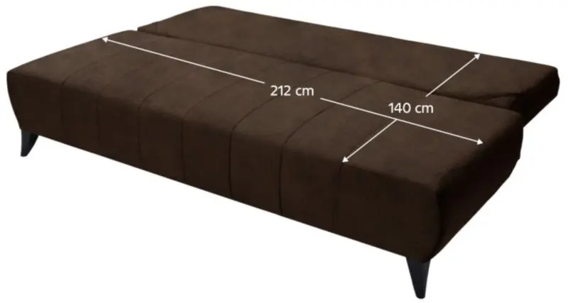 Canapea Tempo Kondela Bero (Brown)