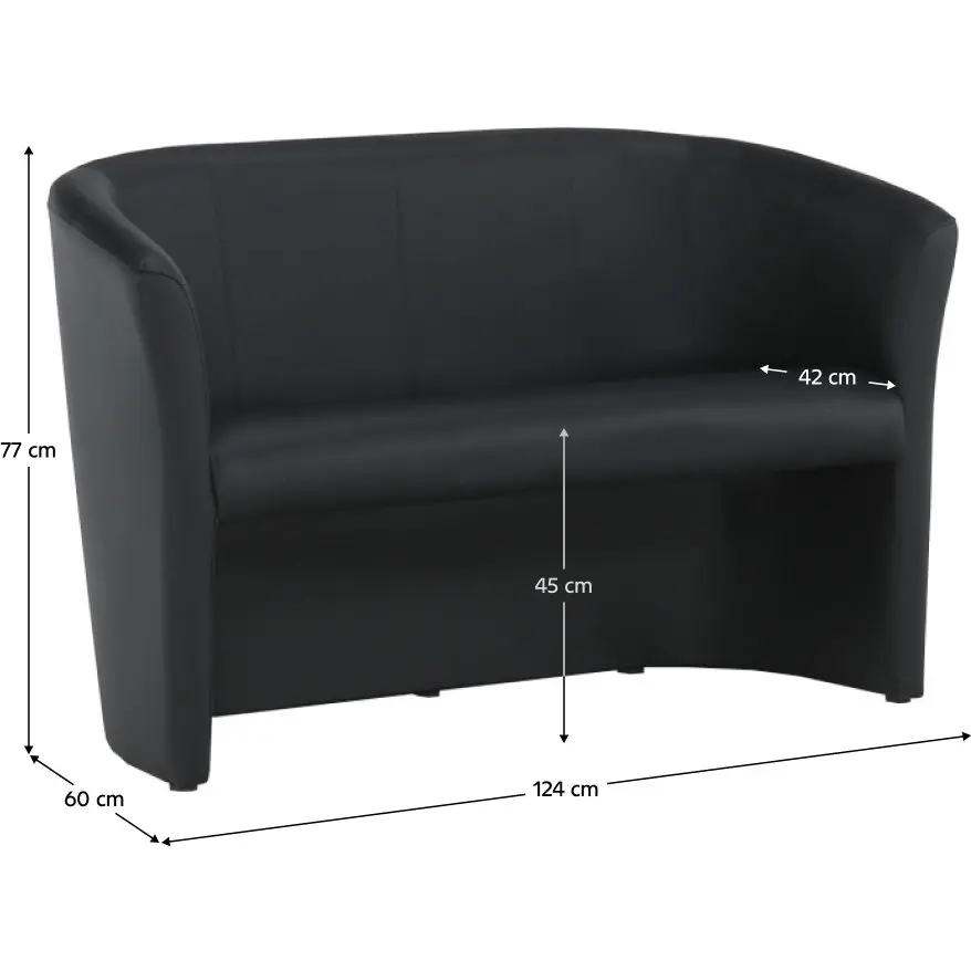 Диван Tempo Kondela Cuba (Black) - 8