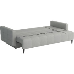 Canapea Tempo Kondela Dory Kronos 14 (Light Gray) Thumb