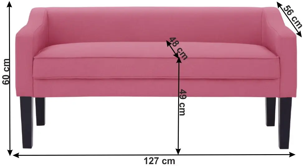 Bancheta Tempo Kondela Firona (Pink)