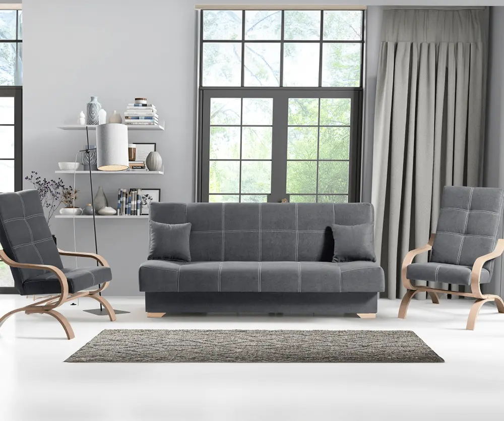 Canapea Tempo Kondela Giny (Gray)