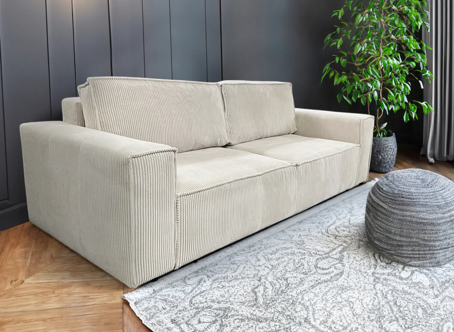 Canapea Tempo Kondela Harpera Big Sofa (Beige)