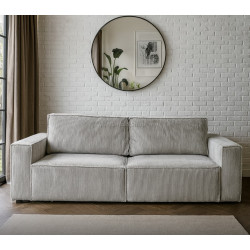 Canapea Tempo Kondela Harpera Big Sofa (Light Gray)