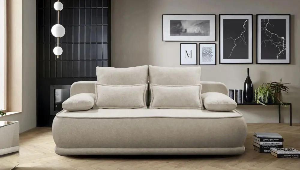 Canapea Tempo Kondela Lago (Beige)