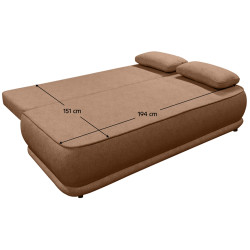 Диван Tempo Kondela Lago (Brown) Thumb