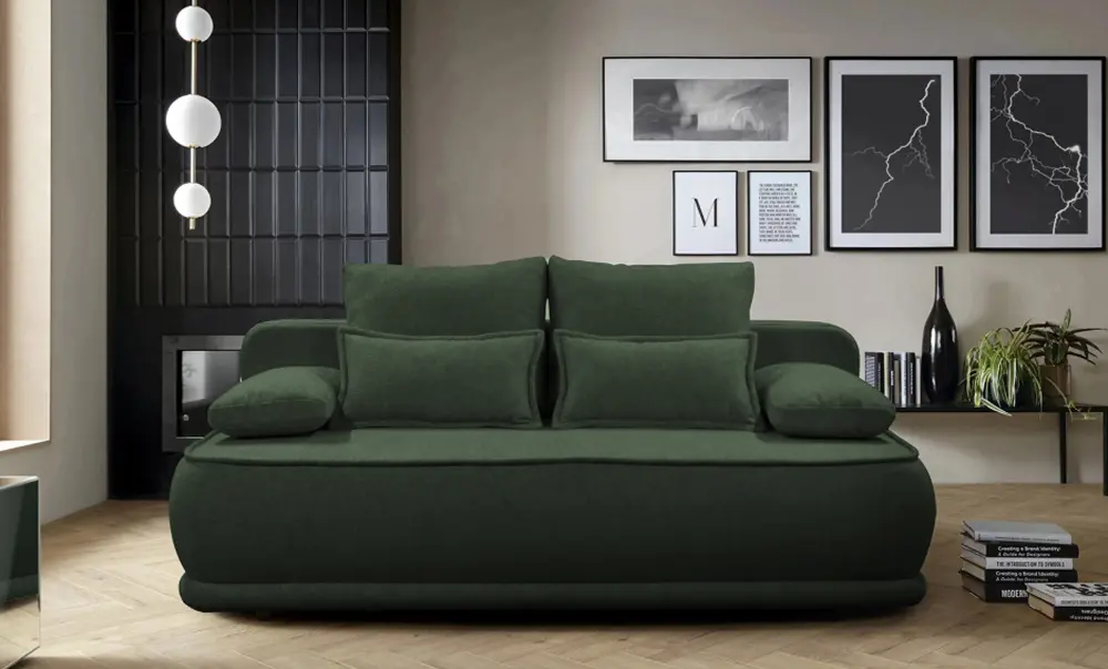 Canapea Tempo Kondela Lago (Green)