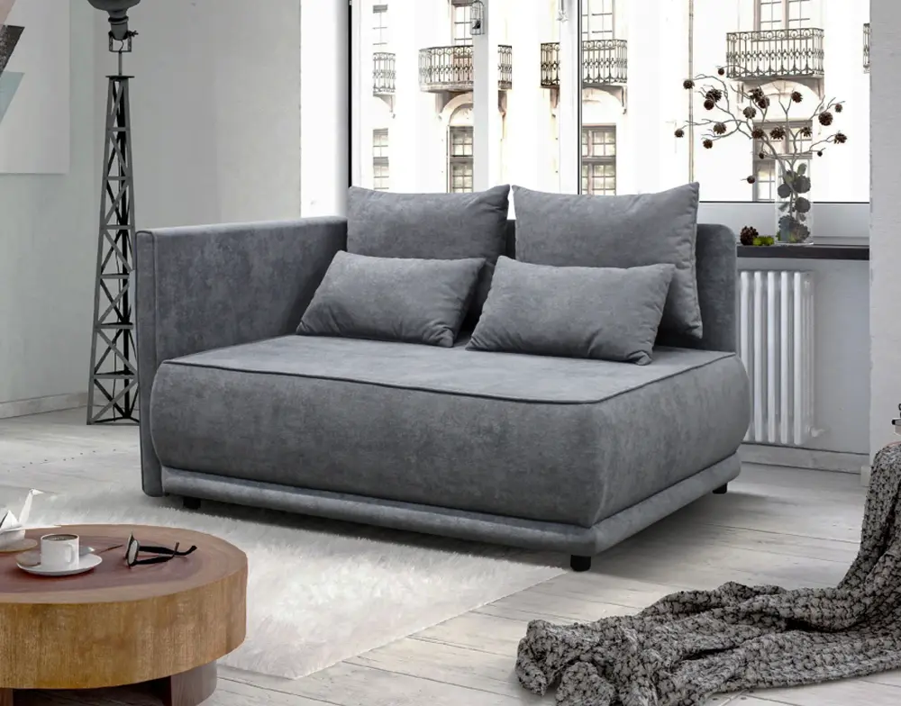 Canapea Tempo Kondela Liami Left (Gray)